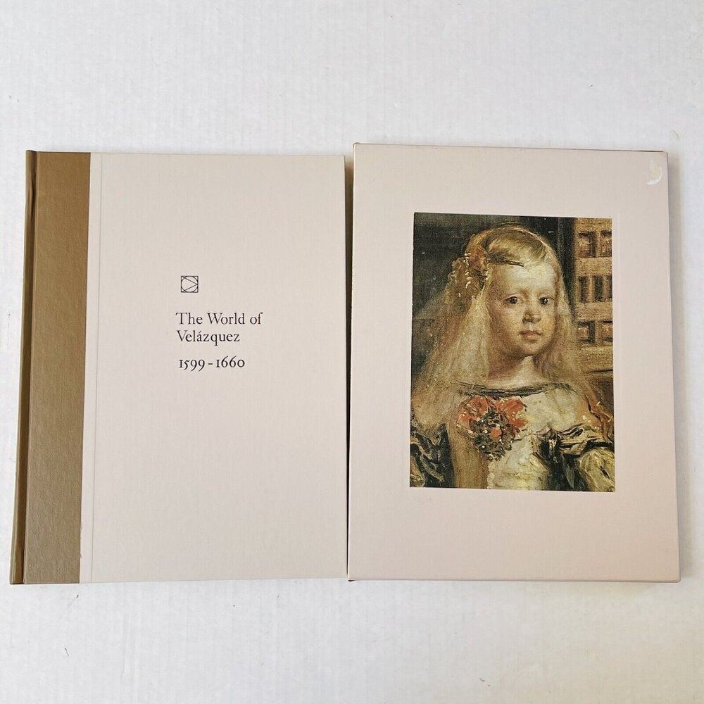Vintage 1969 Time Life Library of Art World of VelasquezFamous Artists Slip Case